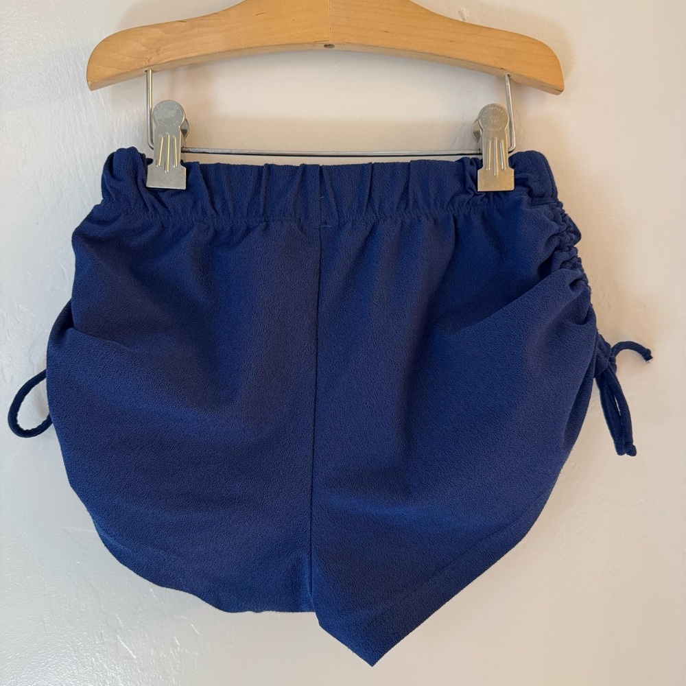 Five The Label Girls High Tied Blue Shorts YXL - Picture 2 of 6
